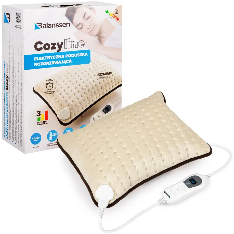 Balanssen CozyLine coussin chauffant électrique 40 x 30 cm