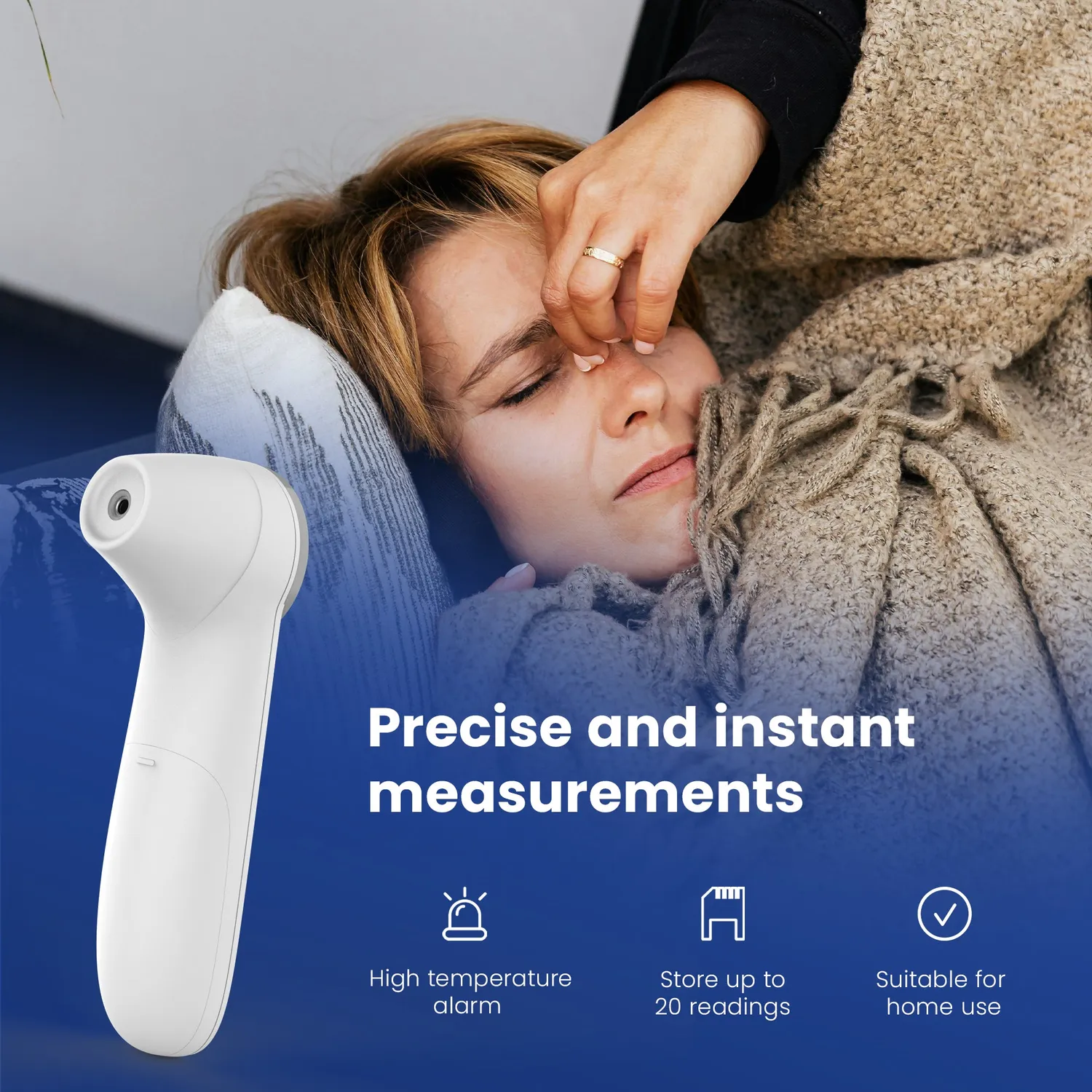 TensCare DigiTemp thermomètre infrarouge familial