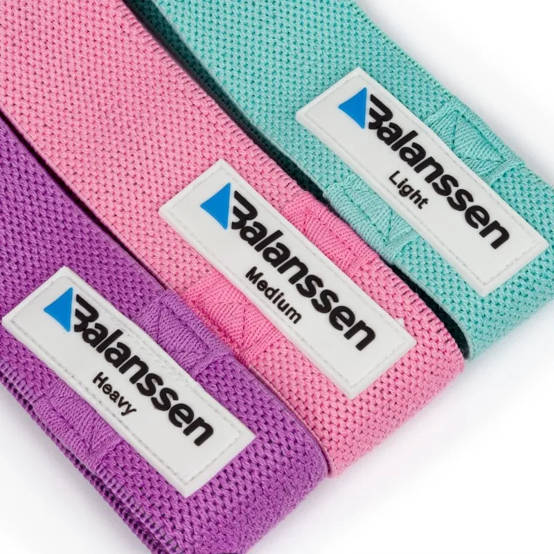 Balanssen Fabric Power Bands bandes de résistance tissu 3 pièces