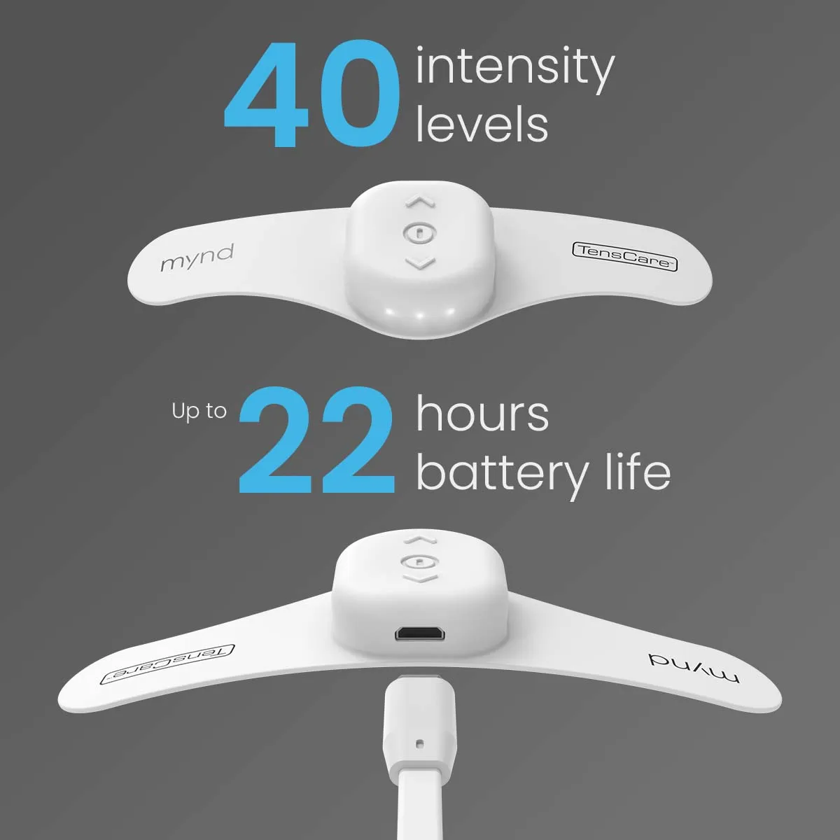 TensCare Mynd appareil migraine frontale 40 niveaux