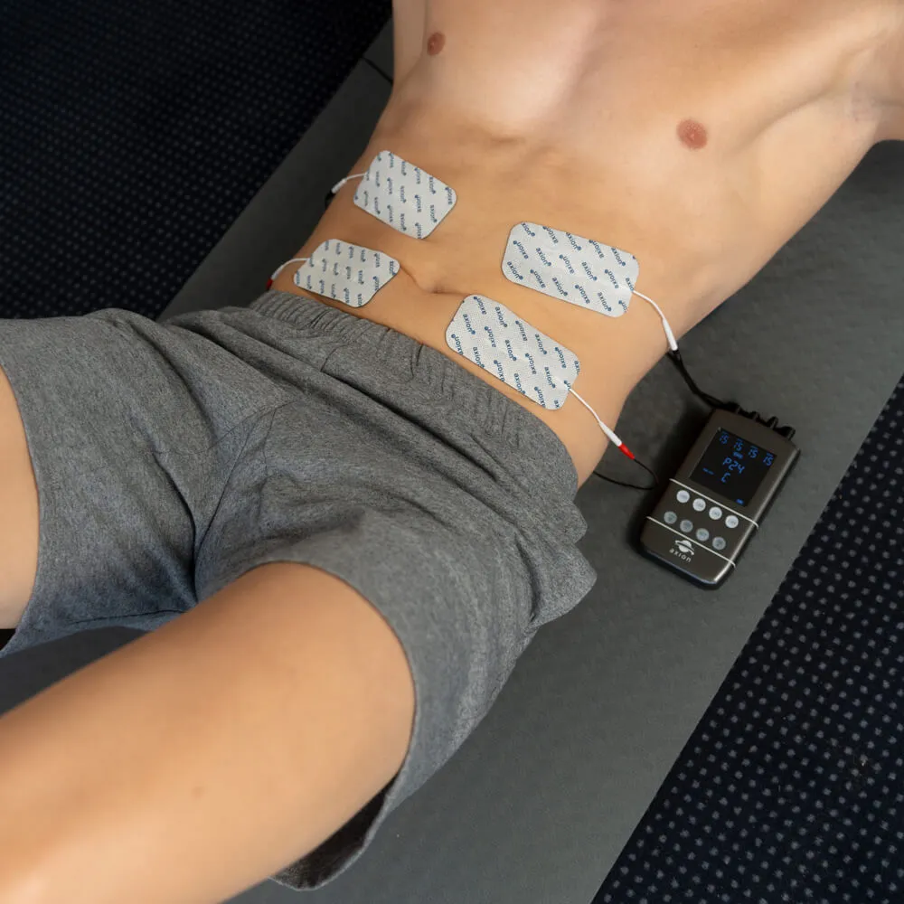 axion STIM-PRO X9B appareil TENS-EMS 4 canaux combo