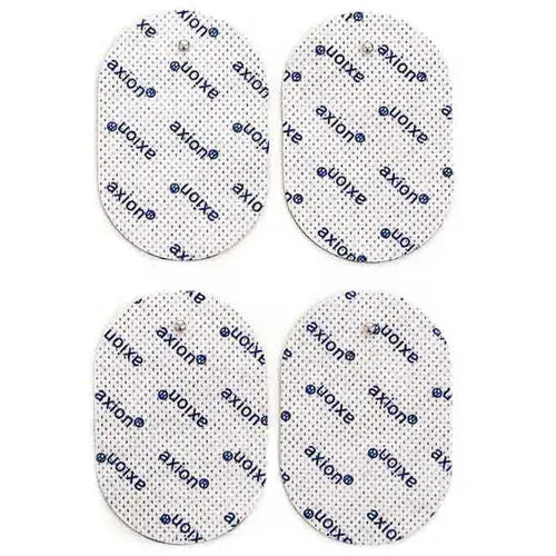 axion électrodes TENS EMS ovales 7,2 x 4,6 cm 4 pièces