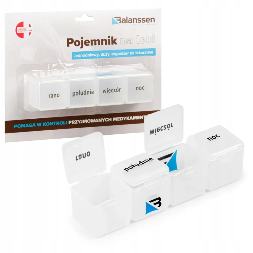Balanssen pilulier journalier 4 cases 12,5 cm