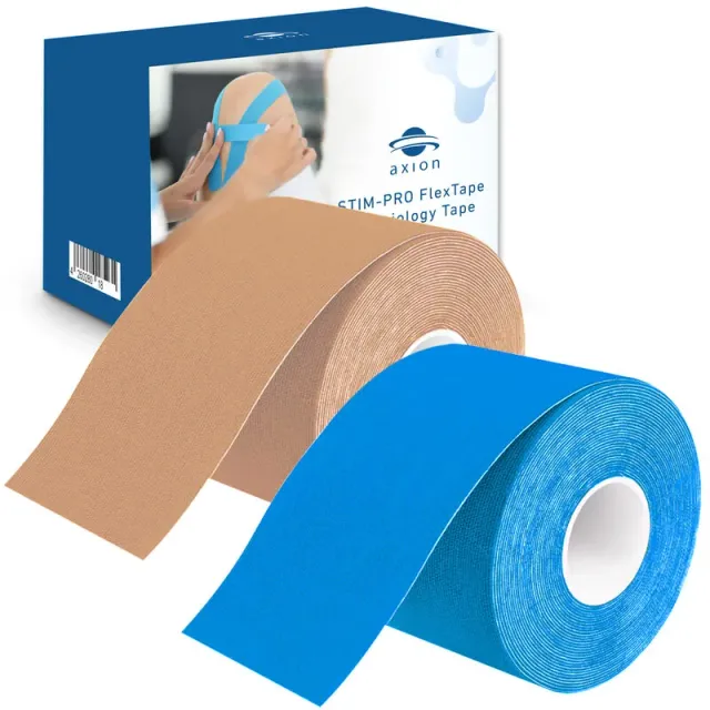 axion bande kinésiologie 5 cm non découpée lot de 2
