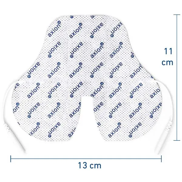 axion électrode TENS EMS cou 11 x 13 cm