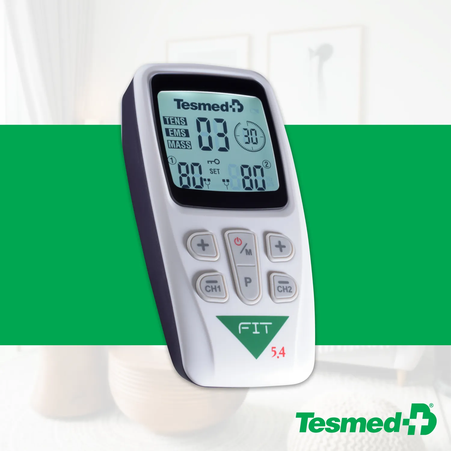 TESMED FIT 5.4 électrostimulateur musculaire EMS TENS