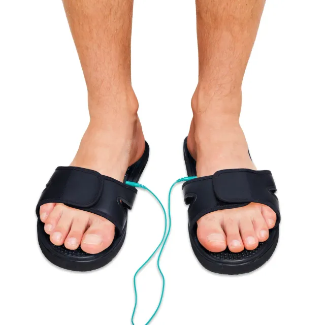 TESMED Slippers chaussons stimulation pieds massage agréable