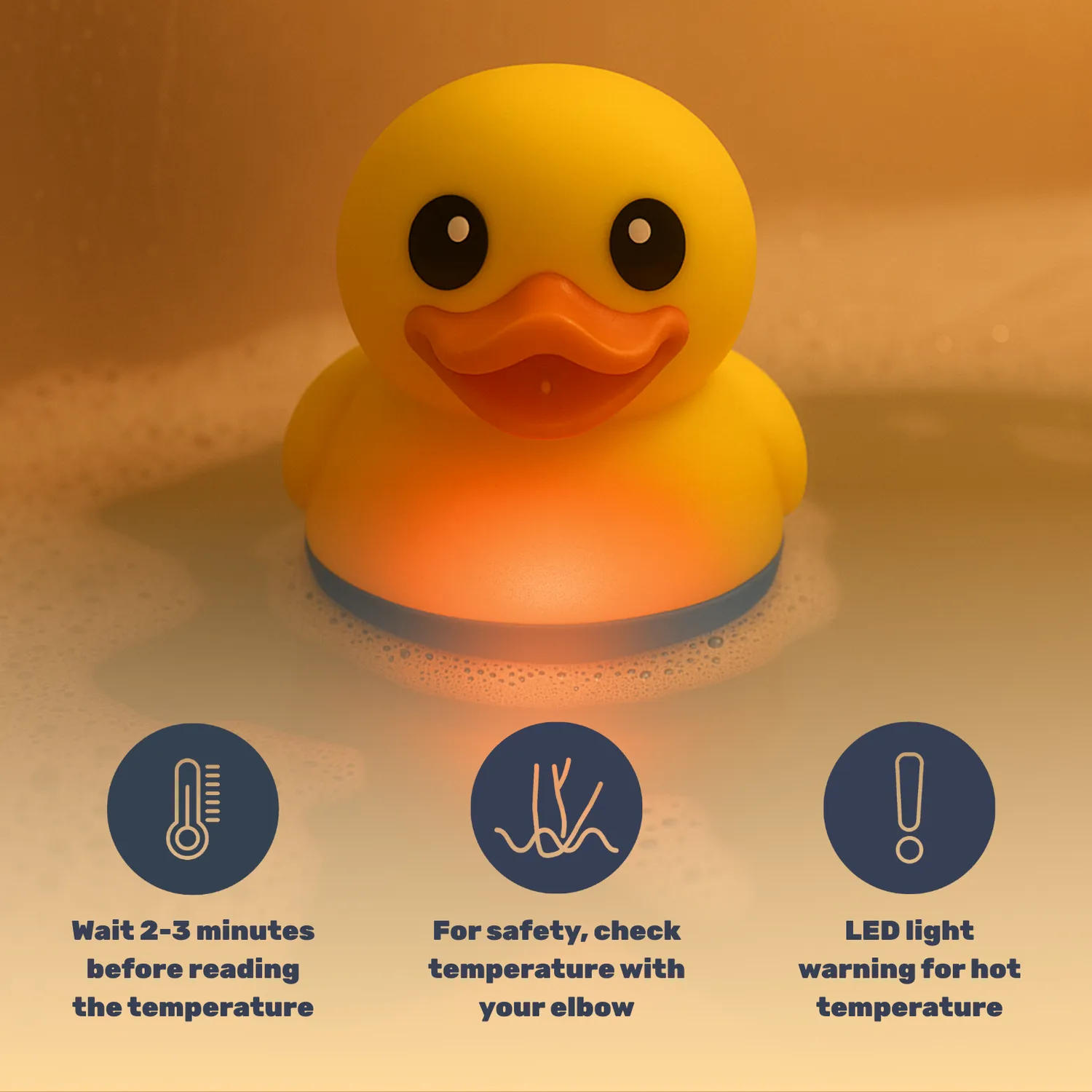 TensCare Digi Duck+ thermomètre de bain bébé numérique
