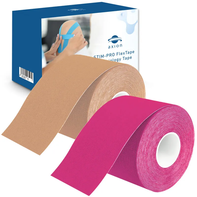 axion bande kinésiologie 5 cm non découpée lot de 2