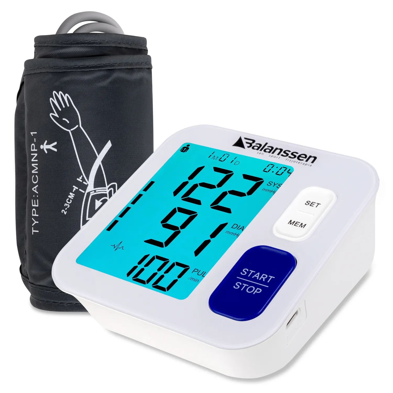Balanssen U87E tensiomètre bras automatique numérique