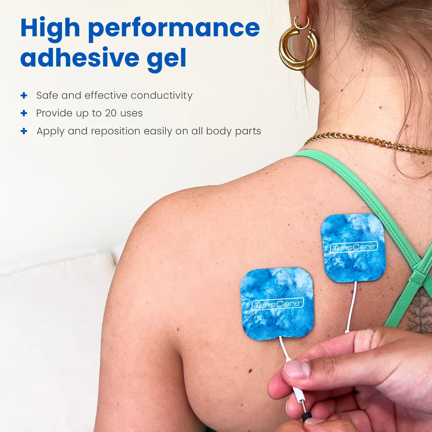 TensCare Cool Relief électrodes menthol effet froid