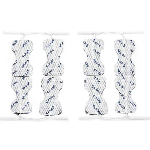 axion Électrodes papillon TENS EMS 6 x 3 cm 8 pièces 2 mm