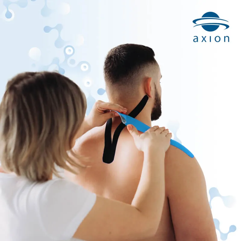 axion bande kinésiologie non découpée lot de 6