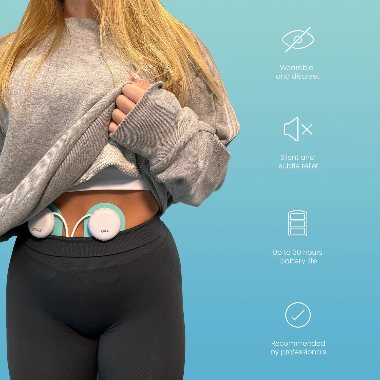 TensCare Ova 3 appareil TENS douleurs menstruelles