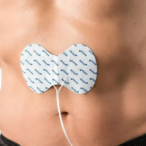 axion Électrode abdominale TENS EMS 1 pièce prise 2 mm