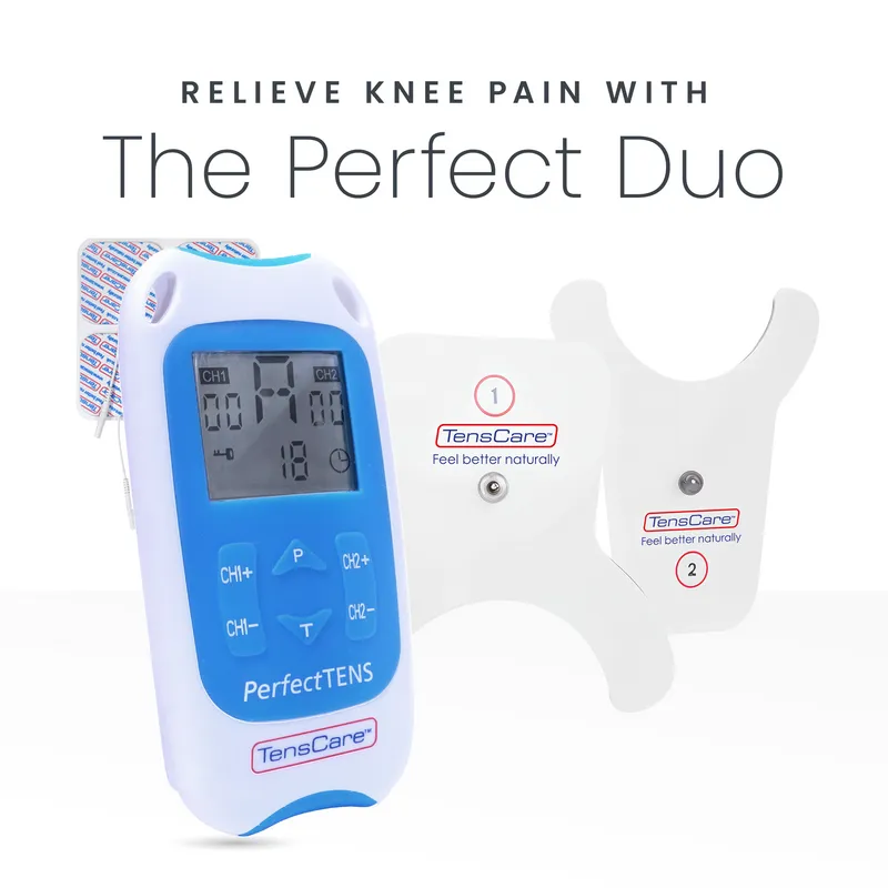 TensCare Perfect TENS électrostimulateur douleur genou