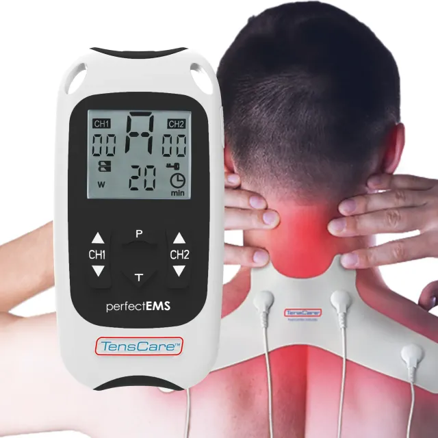 TensCare Perfect EMS stimulateur + électrode nuque