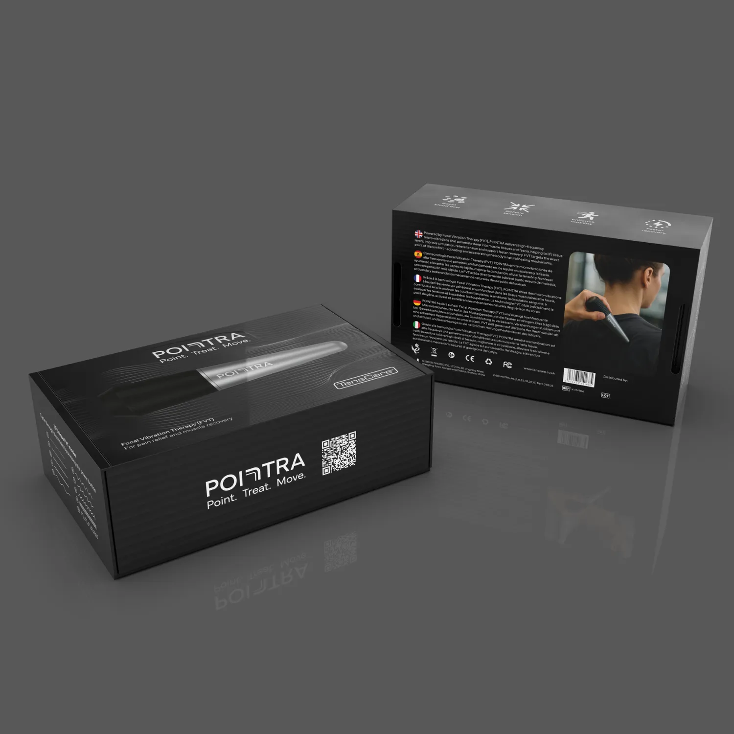 TensCare Pointra masseur de vibration ciblée rechargeable