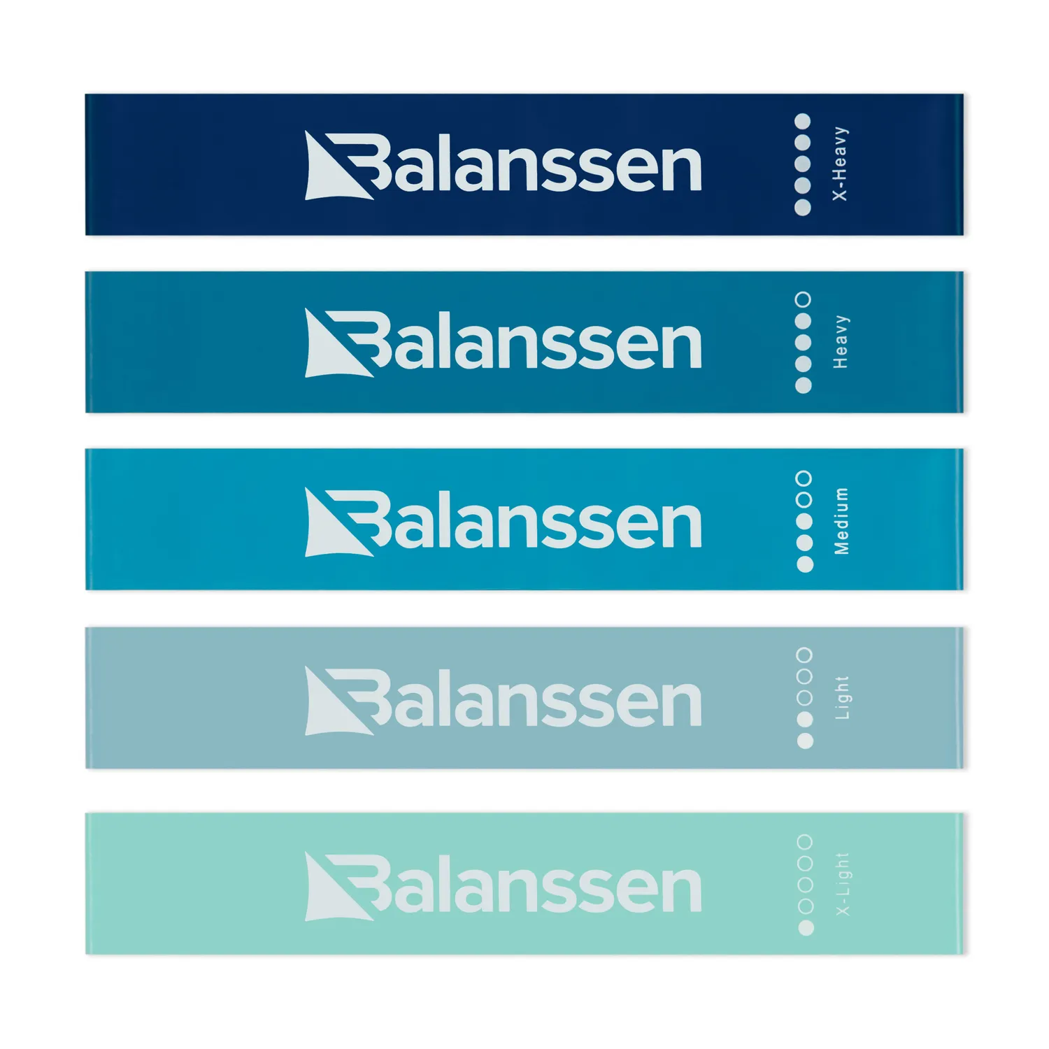 Balanssen Loop bandes de résistance 5 pièces
