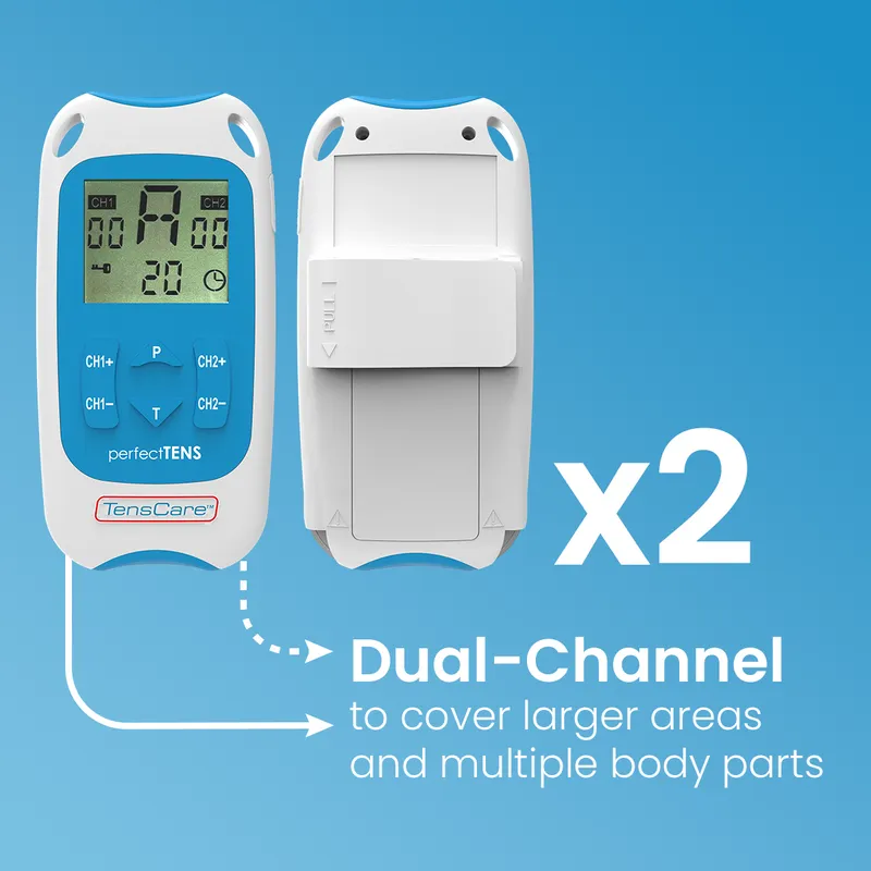 TensCare Perfect TENS Pain Relief + KneeStim électrostimulateur