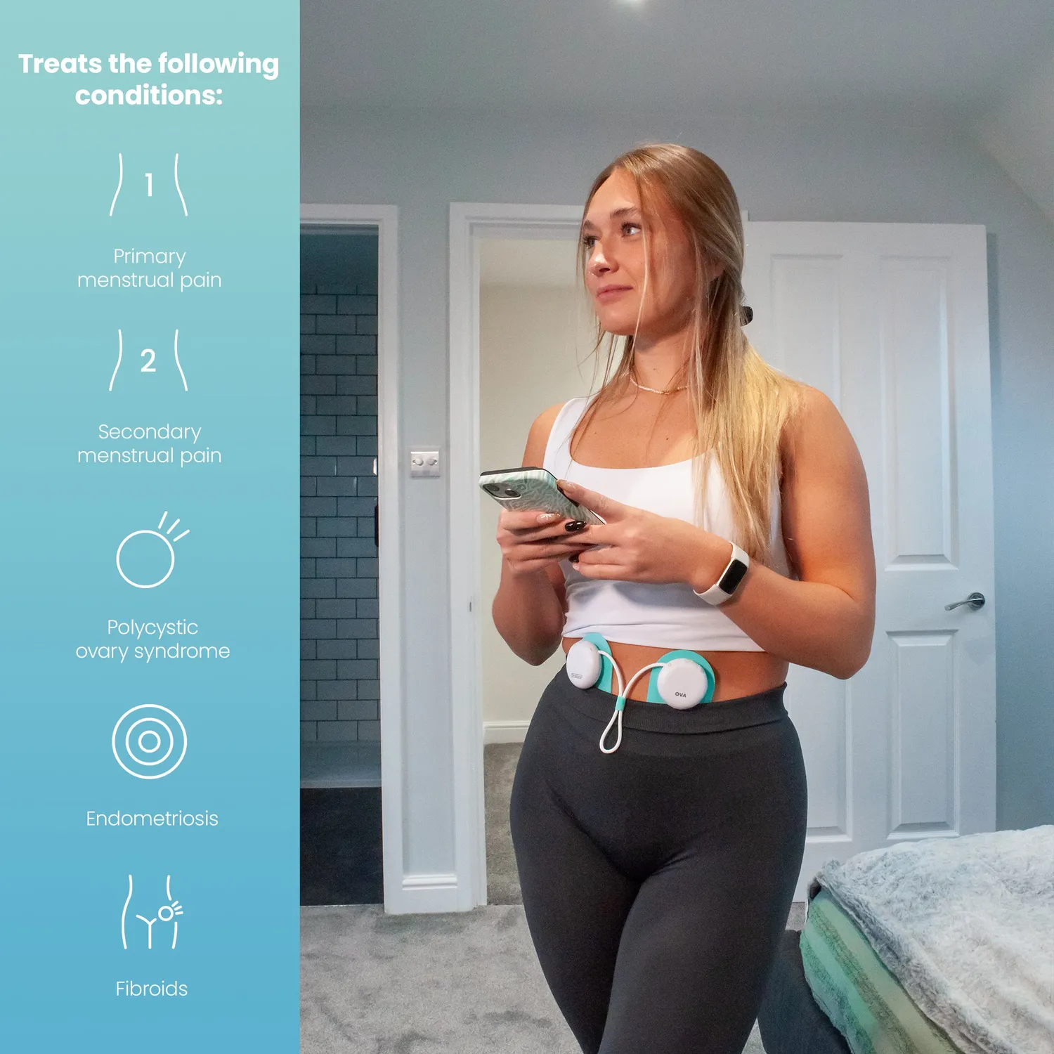 TensCare Ova 3 appareil TENS douleurs menstruelles