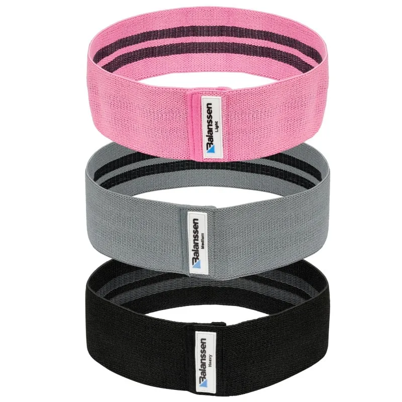 Balanssen Hip Band bandes résistance tissu x3