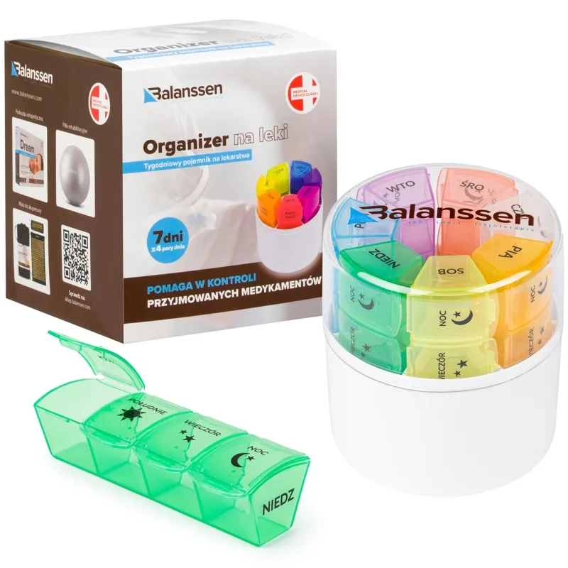 Balanssen pilulier hebdomadaire 4 prises 7 jours