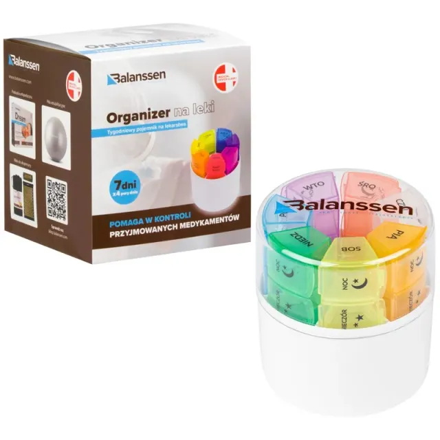 Balanssen pilulier hebdomadaire 4 prises 7 jours