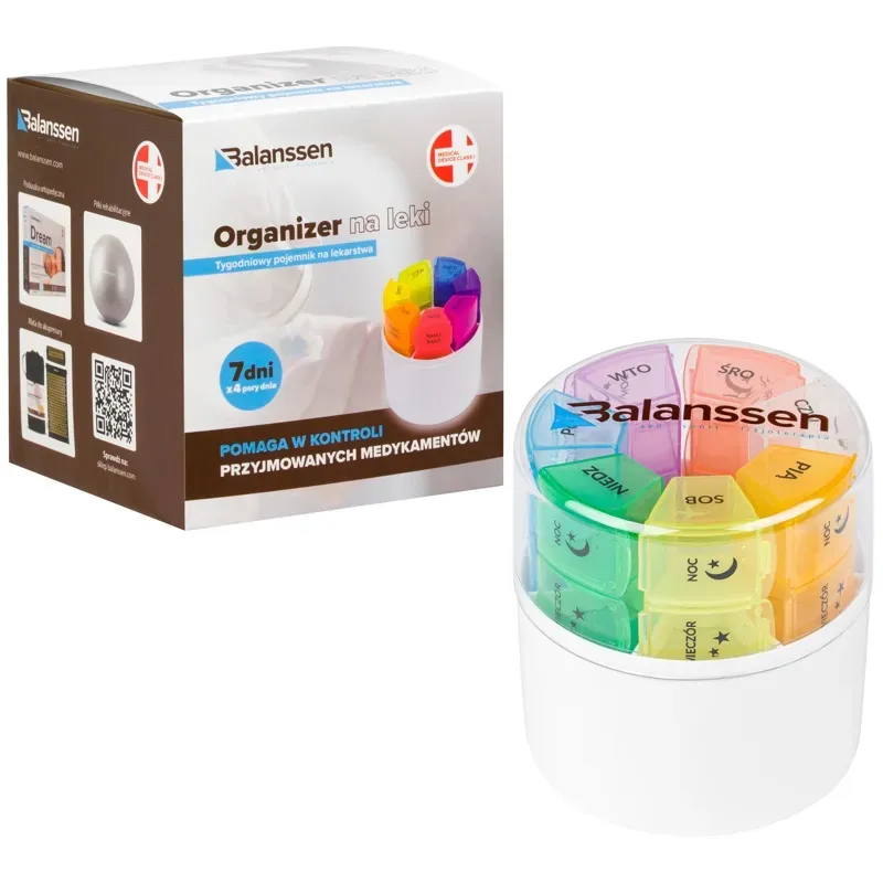 Balanssen pilulier hebdomadaire 4 prises 7 jours