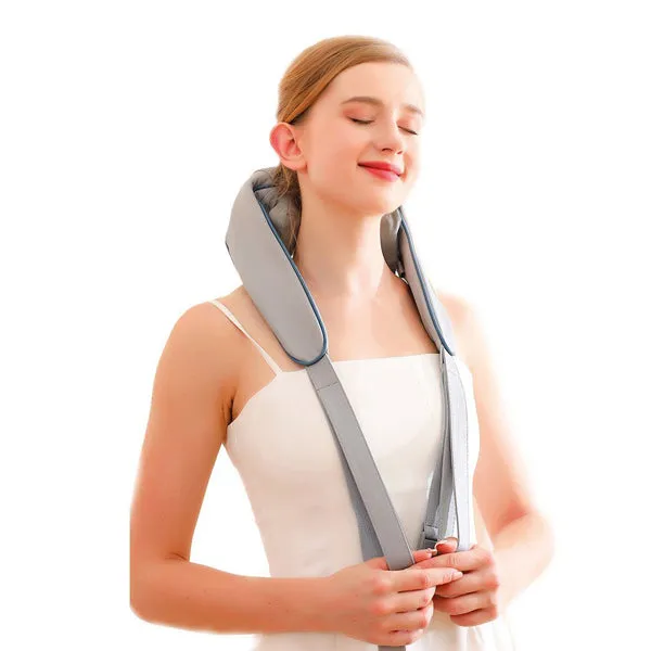 axion Kraftwerk Masseur cervical sans fil avec chaleur gris