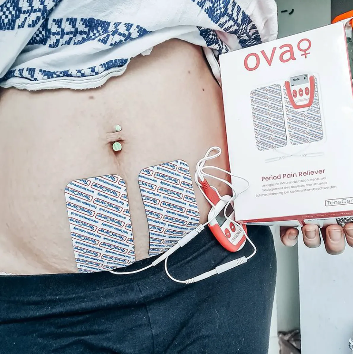 TensCare Ova+ électrostimulateur règles sans médicament