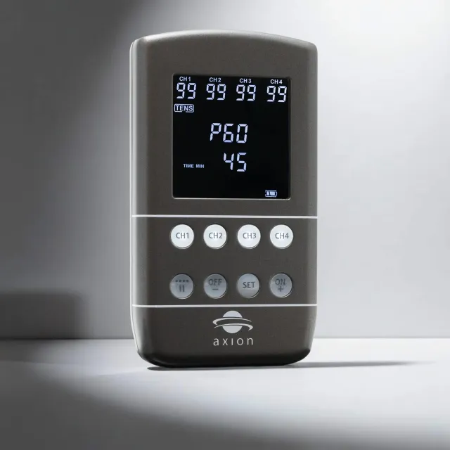 axion STIM-PRO X9B appareil TENS-EMS 4 canaux rechargeable