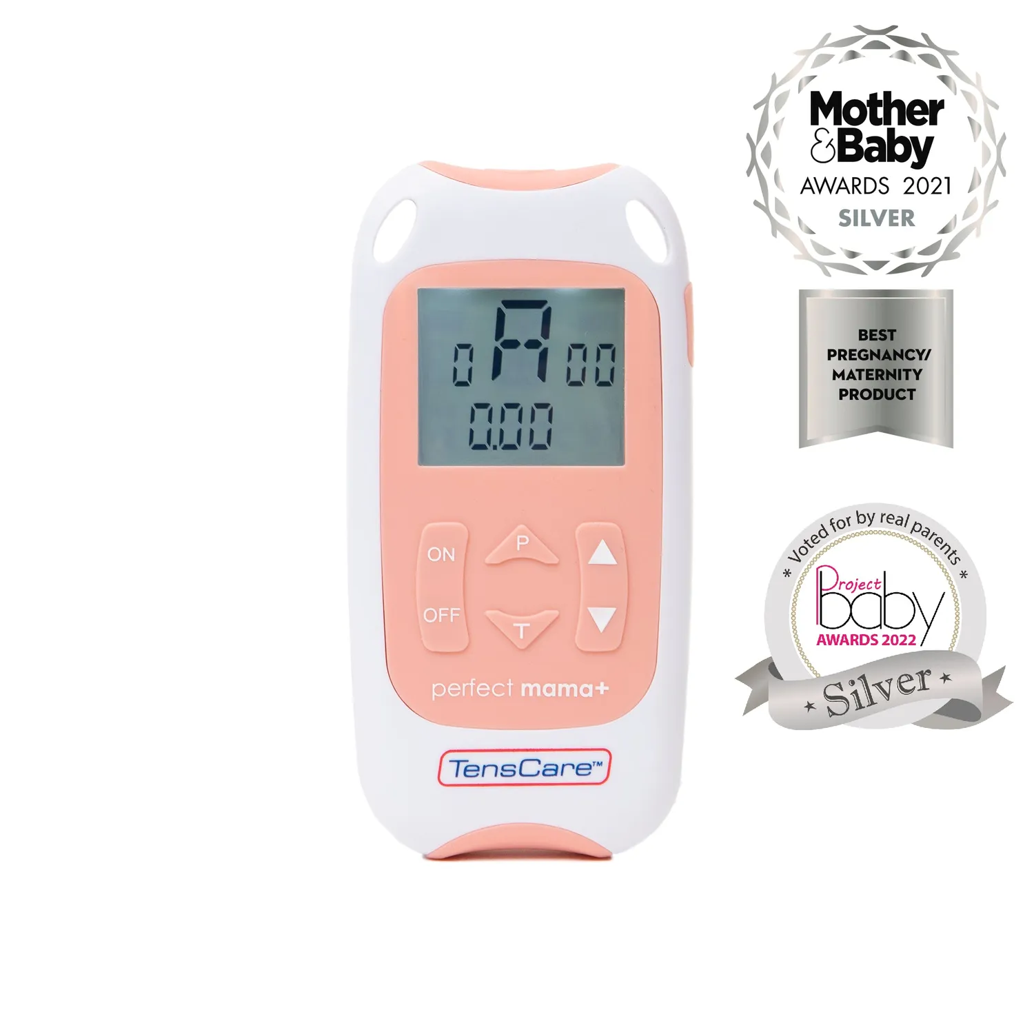 TensCare Perfect Mama+ appareil TENS accouchement minuteur sans médicament