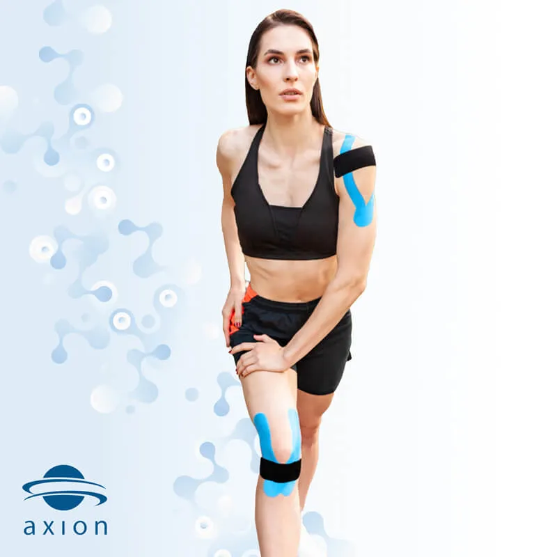axion bande kinésiologie 5 cm non découpée lot de 3
