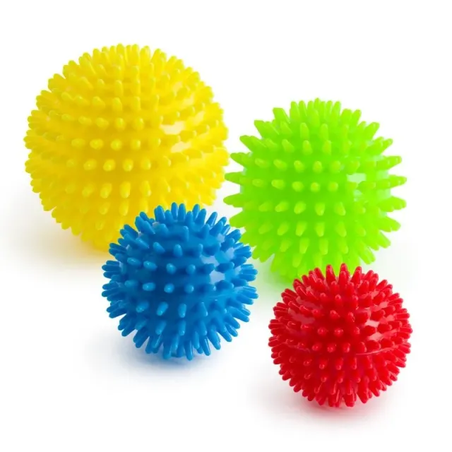 Balanssen Spiky Ball balles massage à picots lot de 4