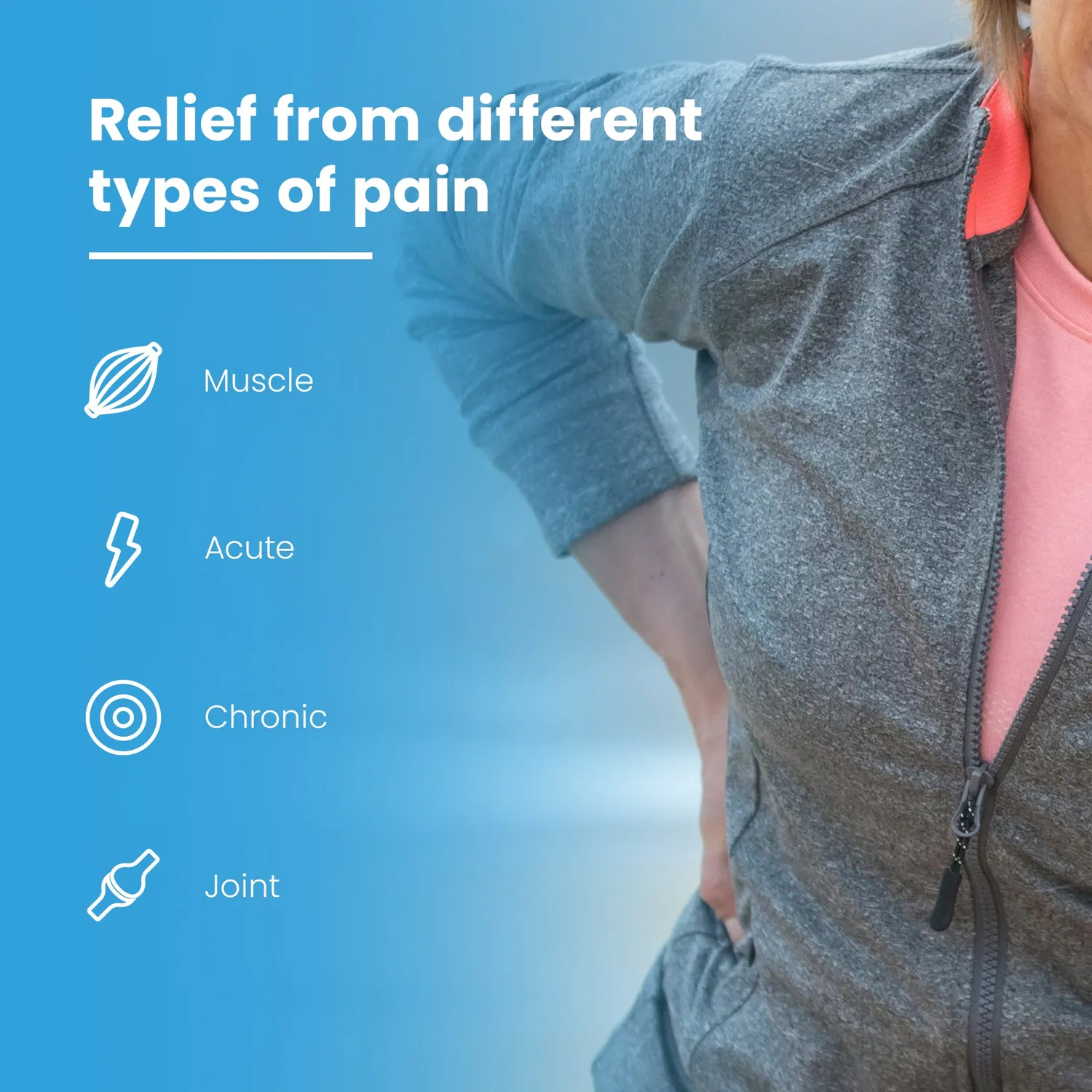 TensCare Perfect TENS électrostimulateur anti-douleur sans médicament