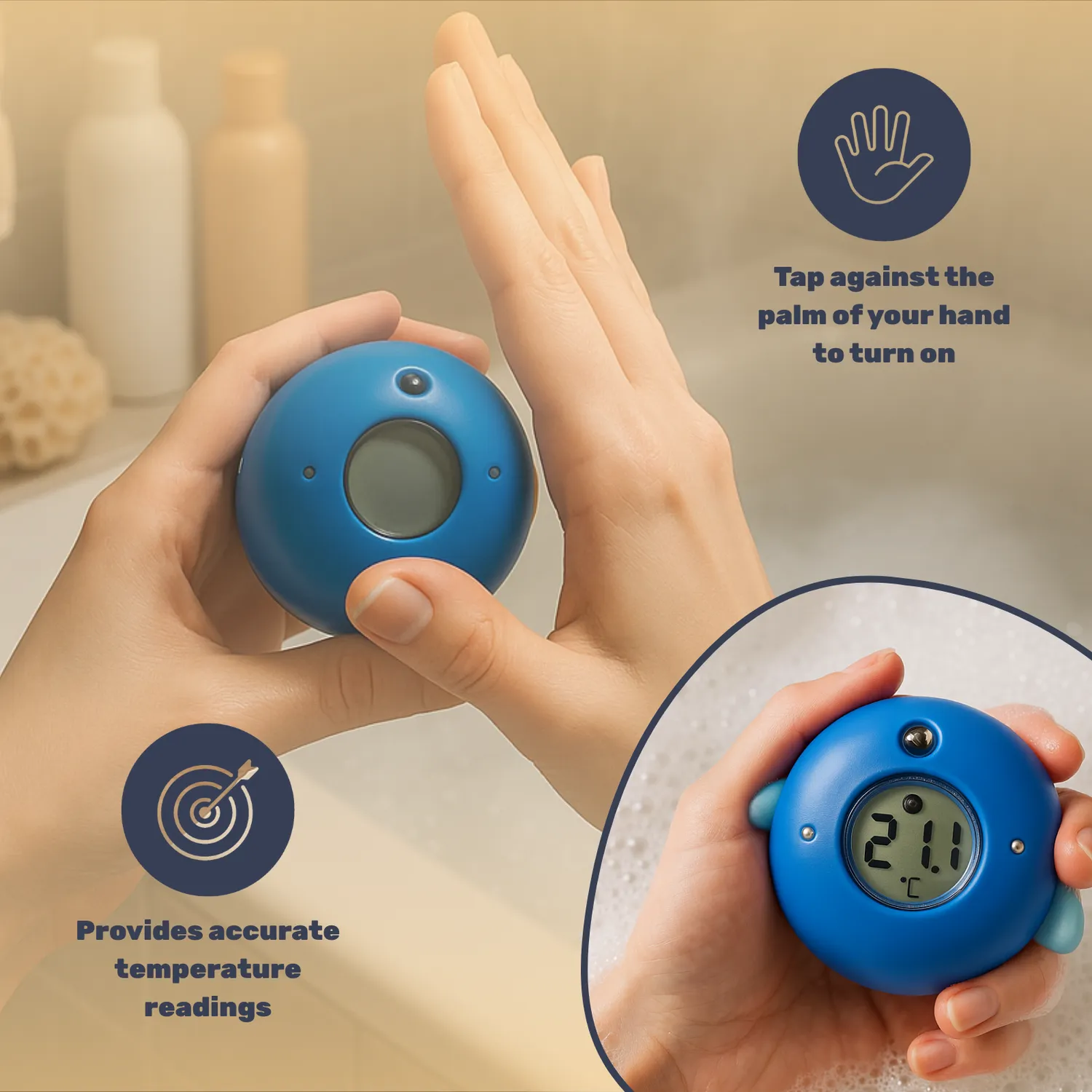 TensCare Digi Duck+ thermomètre de bain bébé numérique