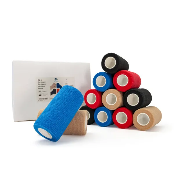 axion bandes adhésives 12 rouleaux 4 couleurs