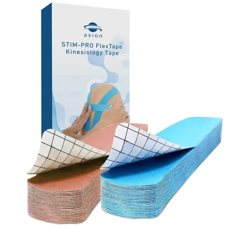 axion bande kinésiologie 50 bandes 25x5 cm prédécoupées
