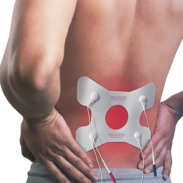 TensCare électrodes TENS EMS douleur dorsale réutilisables