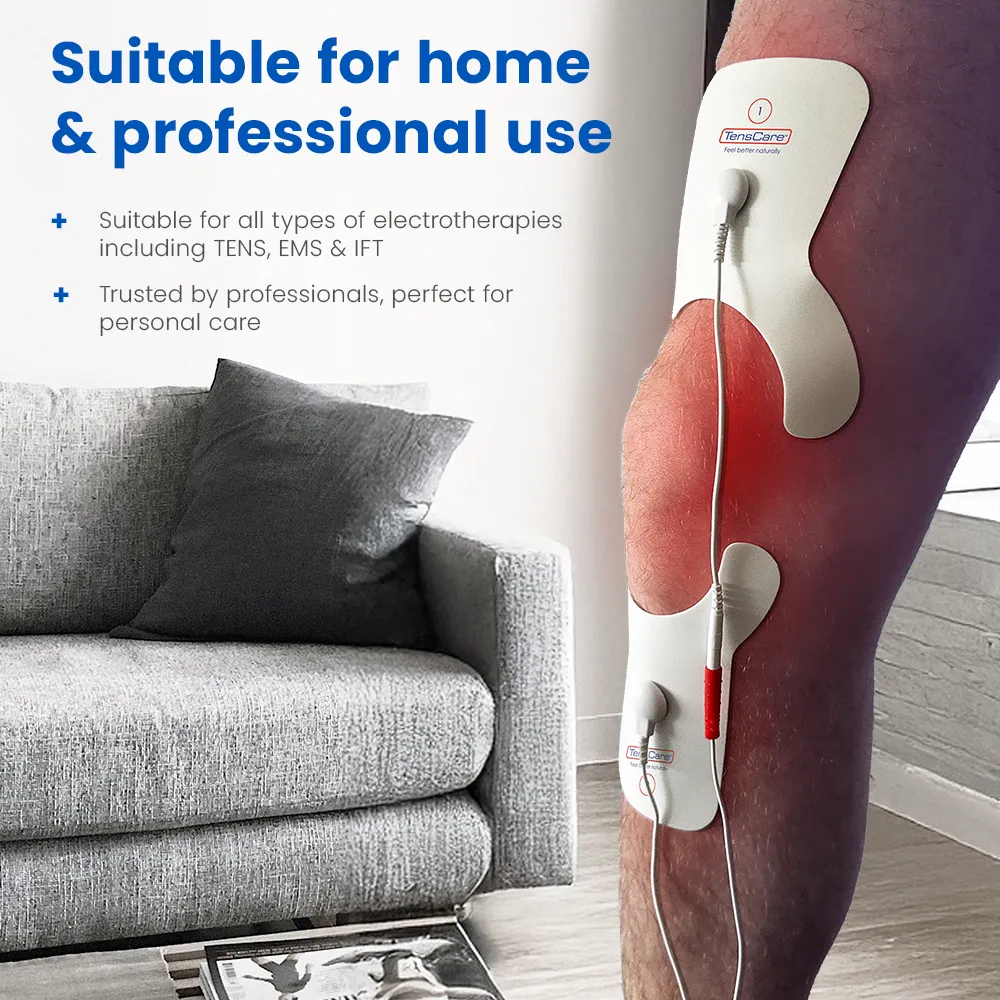 TensCare électrodes TENS genou stimulation ciblée genou