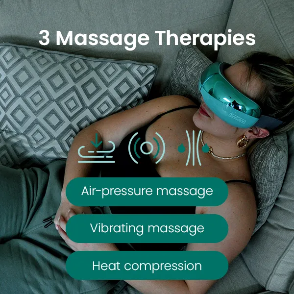 TensCare Oko masseur yeux chaleur vibration Bluetooth