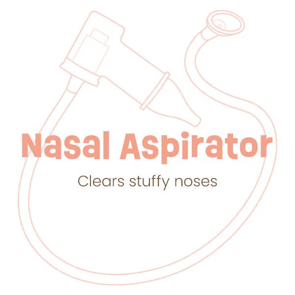 TensCare aspirateur nasal bébé avec filtres lavables