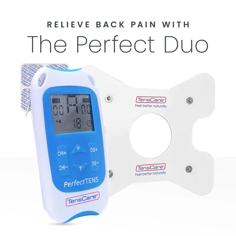 TensCare Perfect TENS électrostimulateur + électrode dos