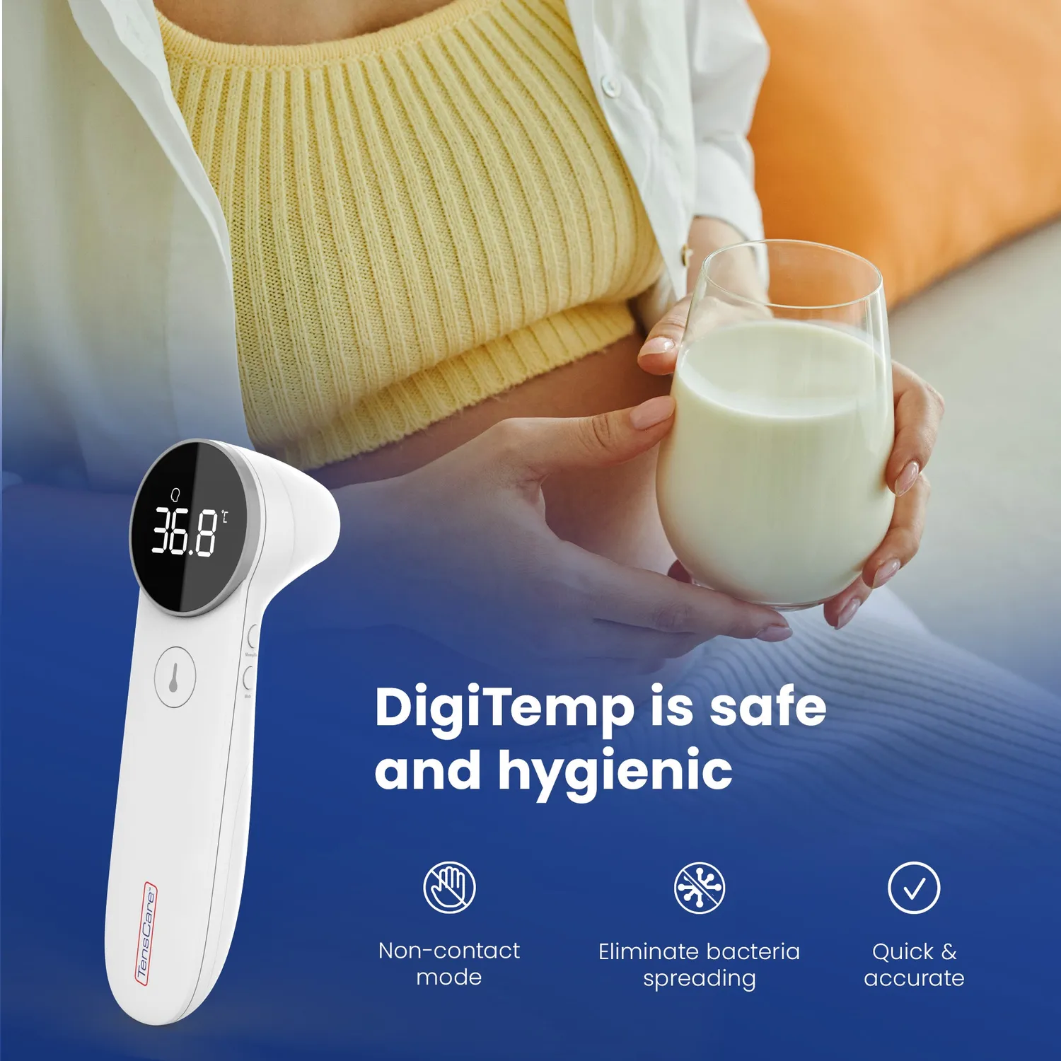 TensCare DigiTemp thermomètre infrarouge familial