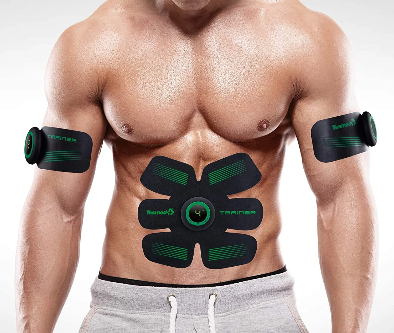 TESMED Trainer électrostimulateur sans fil rechargeable USB 3 appareils