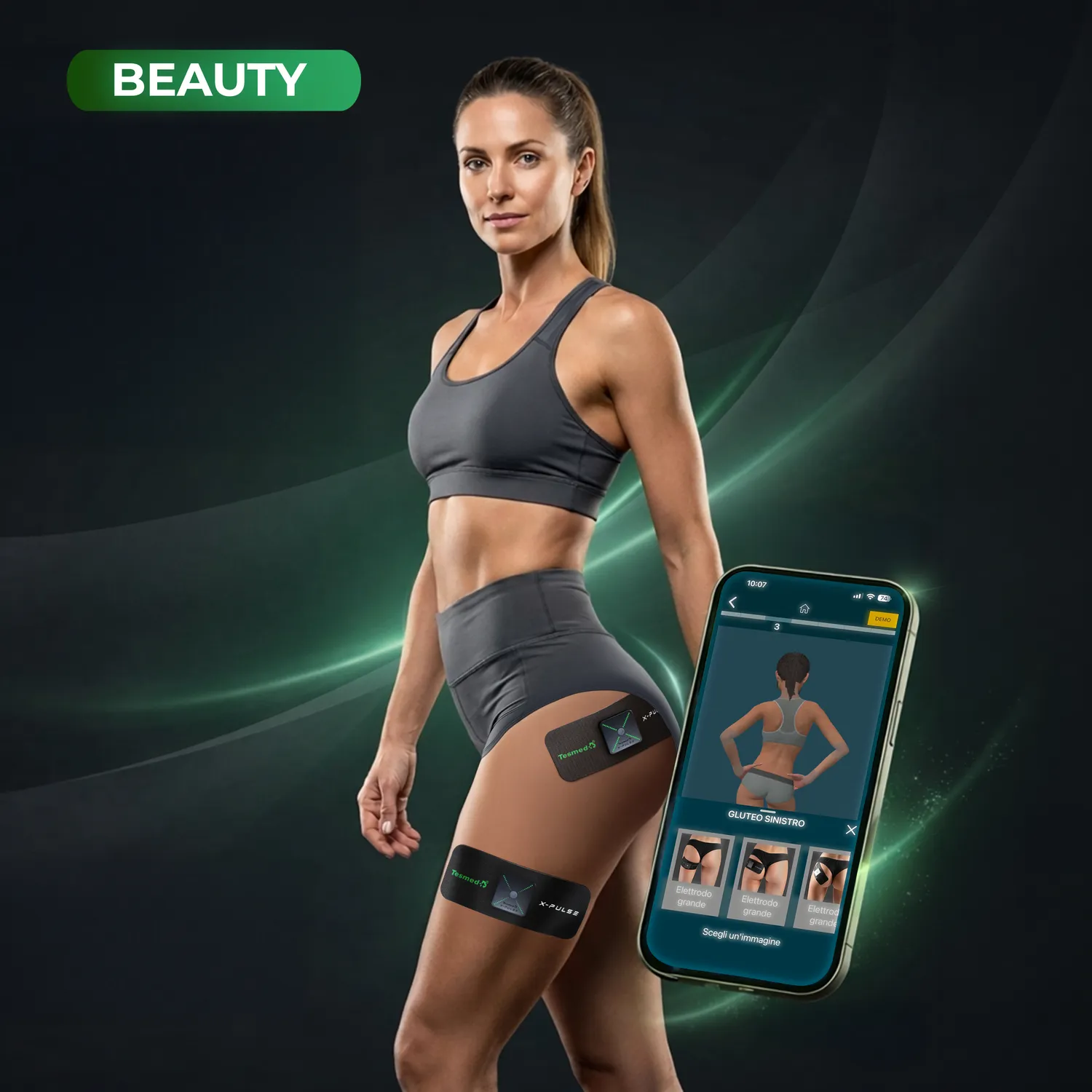 TESMED X-Pulse électrostimulateur musculaire rechargeable sans fil
