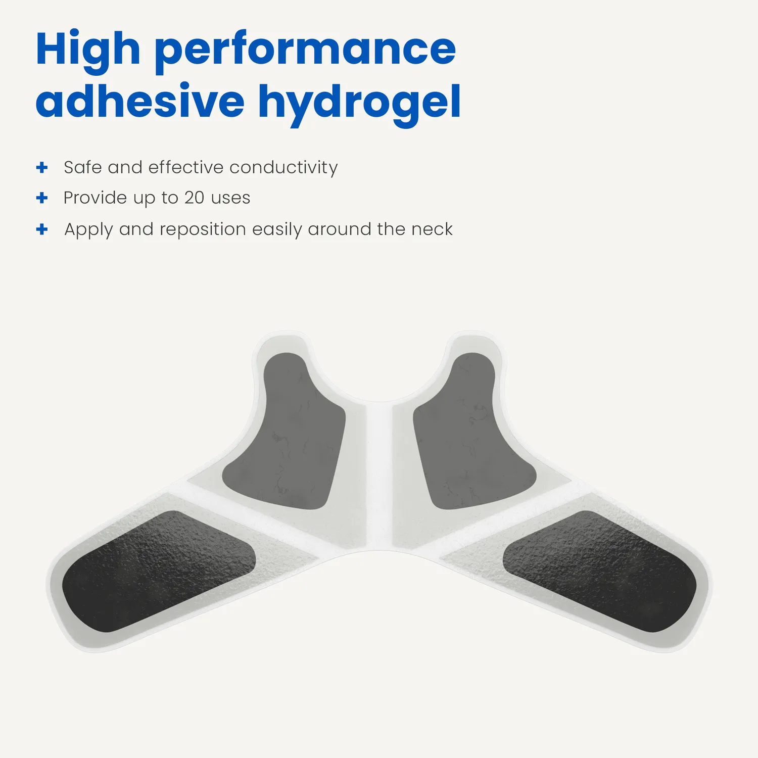 TensCare Ailment-Specific TENS & EMS Electrodes cervicales adhésives