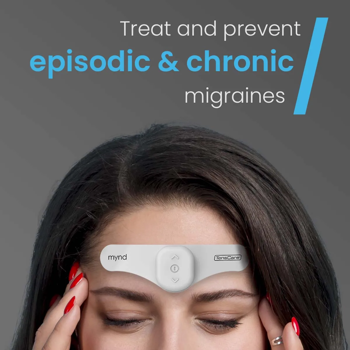 TensCare Mynd appareil migraine frontale 40 niveaux