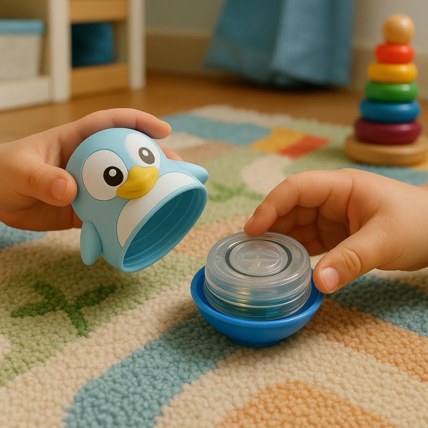 TensCare Digi Penguin thermomètre de bain bébé numérique